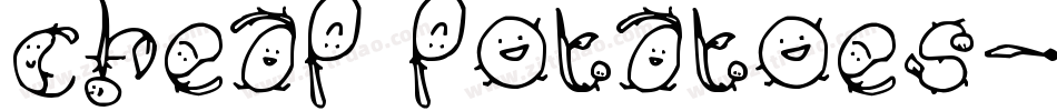 Cheap Potatoes字体转换
